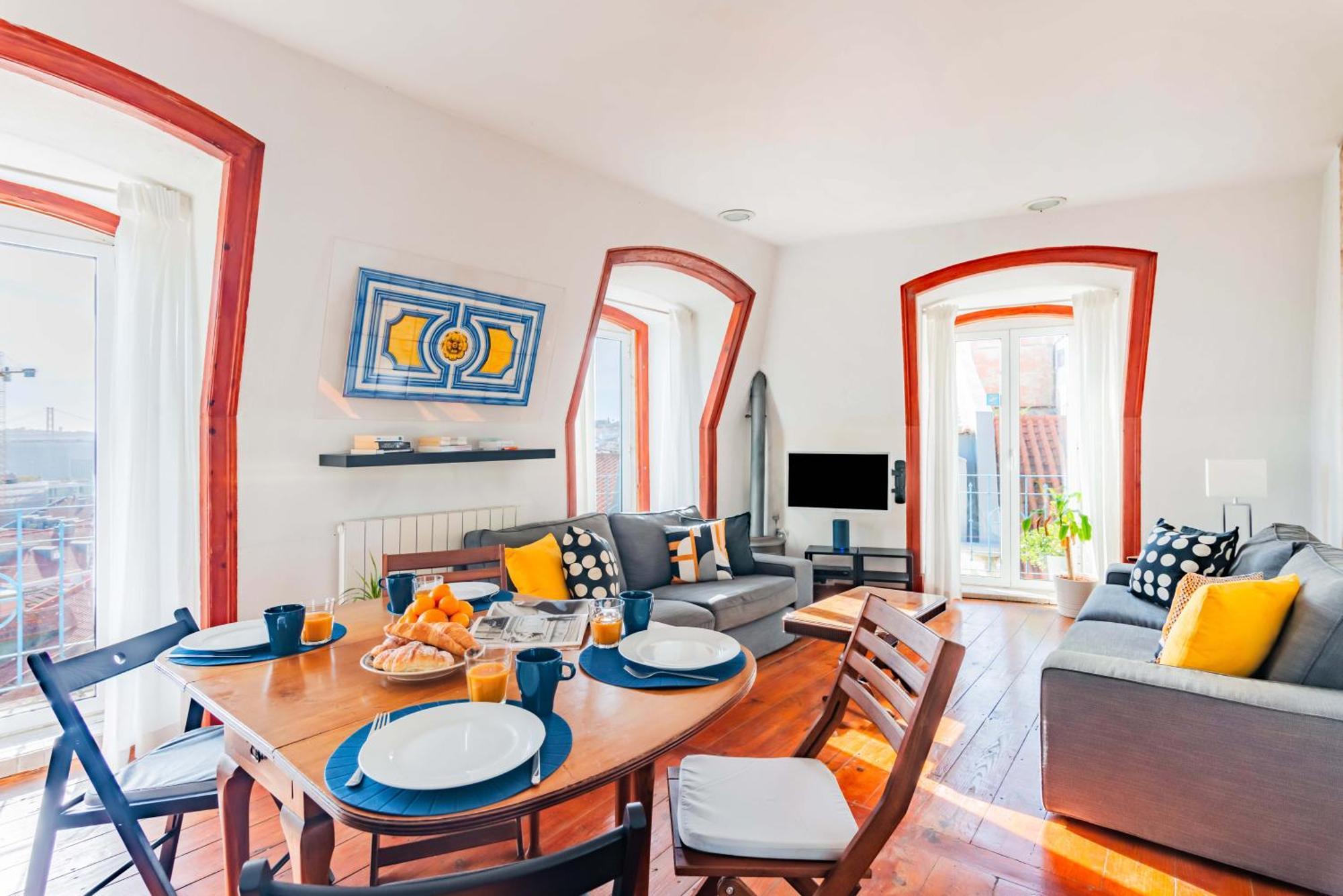 Bica'S River View Duplex Lisbona Esterno foto
